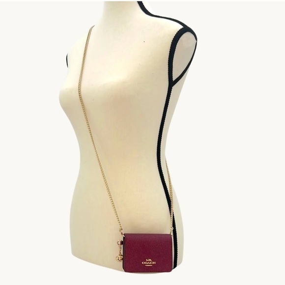 Coach Mini Wallet On A Chain - Picture 3 of 14